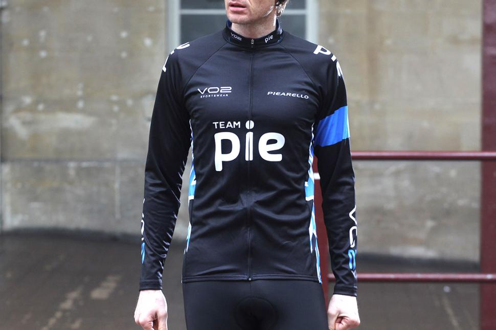 VO2 Sportswear Team Pie Long Sleeve Cycling Jersey 